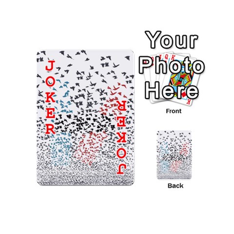 Twenty One Pilots Birds Playing Cards 54 (Mini) from ArtsNow.com Front - Joker2