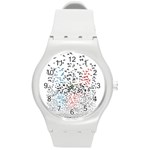 Twenty One Pilots Birds Round Plastic Sport Watch (M)