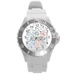 Twenty One Pilots Birds Round Plastic Sport Watch (L)