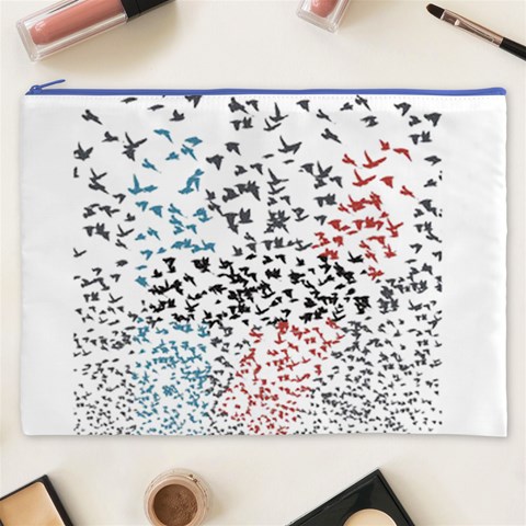 Twenty One Pilots Birds Cosmetic Bag (XXXL) from ArtsNow.com Front