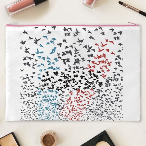Twenty One Pilots Birds Cosmetic Bag (XXXL) from ArtsNow.com Back