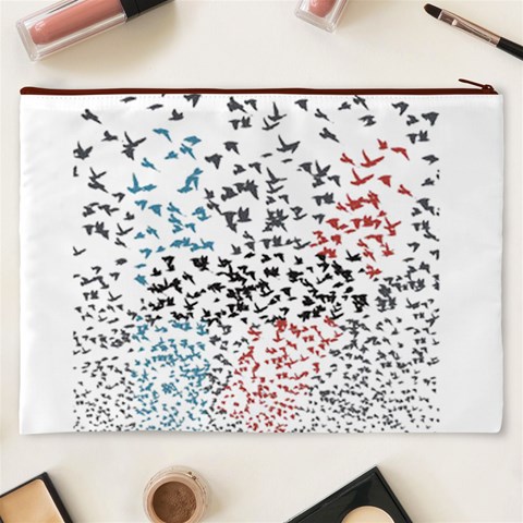 Twenty One Pilots Birds Cosmetic Bag (XXXL) from ArtsNow.com Back