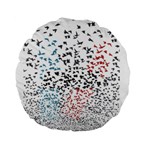 Twenty One Pilots Birds Standard 15  Premium Round Cushion 