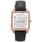 Twenty One Pilots Birds Rose Gold Leather Watch 
