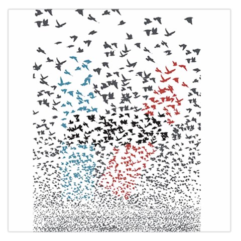 Twenty One Pilots Birds Large Satin Scarf (Square) from ArtsNow.com Front