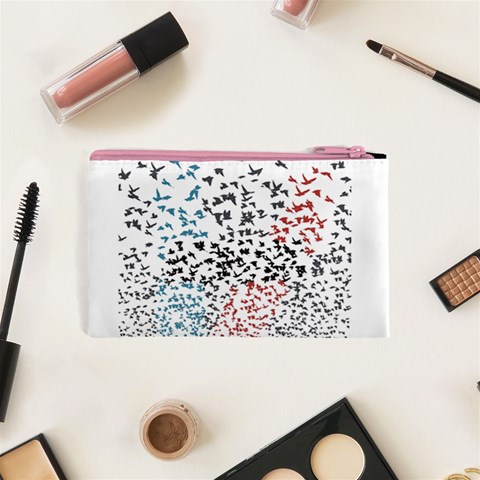 Twenty One Pilots Birds Cosmetic Bag (XS) from ArtsNow.com Back