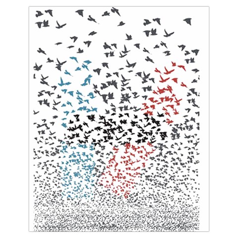 Twenty One Pilots Birds Drawstring Pouch (XL) from ArtsNow.com Front