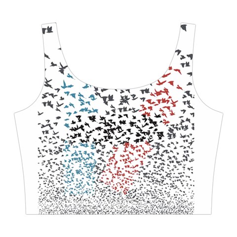 Twenty One Pilots Birds Midi Sleeveless Dress from ArtsNow.com Top Back