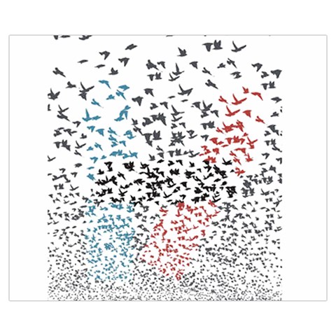 Twenty One Pilots Birds Medium Zipper Tote Bag from ArtsNow.com Front