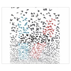 Twenty One Pilots Birds Medium Zipper Tote Bag from ArtsNow.com Back