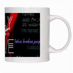 Twenty One Pilots Stay Alive Song Lyrics Quotes White Mug from ArtsNow.com Right