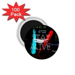 Twenty One Pilots Stay Alive Song Lyrics Quotes 1.75  Magnet (100 pack) 