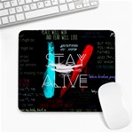 Twenty One Pilots Stay Alive Song Lyrics Quotes Large Mousepad