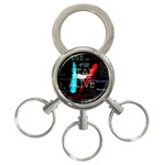 Twenty One Pilots Stay Alive Song Lyrics Quotes 3-Ring Key Chain