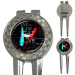 Twenty One Pilots Stay Alive Song Lyrics Quotes 3-in-1 Golf Divot