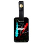 Twenty One Pilots Stay Alive Song Lyrics Quotes Luggage Tag (one side)