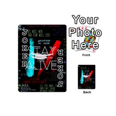 Twenty One Pilots Stay Alive Song Lyrics Quotes Playing Cards 54 (Mini) from ArtsNow.com Front - Joker1