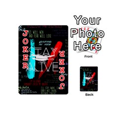 Twenty One Pilots Stay Alive Song Lyrics Quotes Playing Cards 54 (Mini) from ArtsNow.com Front - Joker2