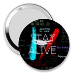 Twenty One Pilots Stay Alive Song Lyrics Quotes 3  Handbag Mirror