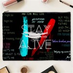 Twenty One Pilots Stay Alive Song Lyrics Quotes Cosmetic Bag (XXXL)