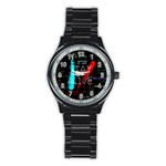 Twenty One Pilots Stay Alive Song Lyrics Quotes Stainless Steel Round Watch