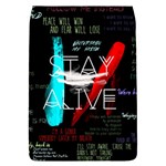 Twenty One Pilots Stay Alive Song Lyrics Quotes Removable Flap Cover (L)