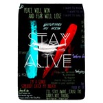 Twenty One Pilots Stay Alive Song Lyrics Quotes Removable Flap Cover (S)
