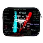 Twenty One Pilots Stay Alive Song Lyrics Quotes Apple iPad 2/3/4 Zipper Case