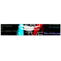 Twenty One Pilots Stay Alive Song Lyrics Quotes Flano Scarf (Large) from ArtsNow.com Back