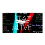 Twenty One Pilots Stay Alive Song Lyrics Quotes Satin Wrap