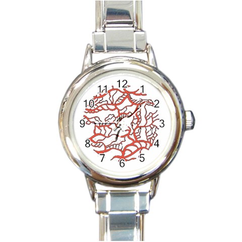 Twenty One Pilots Tear In My Heart Soysauce Remix Round Italian Charm Watch from ArtsNow.com Front