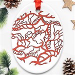 Twenty One Pilots Tear In My Heart Soysauce Remix Ornament (Oval)