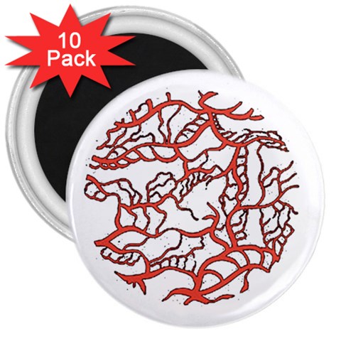 Twenty One Pilots Tear In My Heart Soysauce Remix 3  Magnet (10 pack) from ArtsNow.com Front