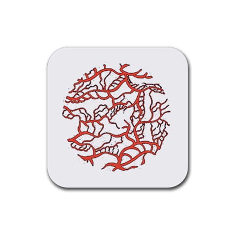 Twenty One Pilots Tear In My Heart Soysauce Remix Rubber Coaster (Square) from ArtsNow.com Front