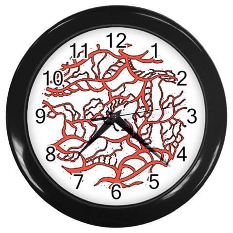 Twenty One Pilots Tear In My Heart Soysauce Remix Wall Clock (Black) from ArtsNow.com Front