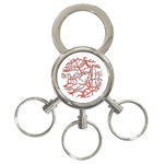 Twenty One Pilots Tear In My Heart Soysauce Remix 3-Ring Key Chain