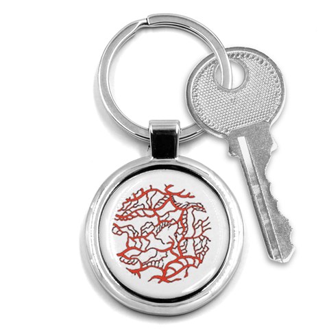 Twenty One Pilots Tear In My Heart Soysauce Remix Key Chain (Round) from ArtsNow.com Front