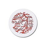 Twenty One Pilots Tear In My Heart Soysauce Remix Rubber Round Coaster (4 pack)