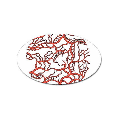 Twenty One Pilots Tear In My Heart Soysauce Remix Sticker (Oval) from ArtsNow.com Front