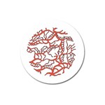 Twenty One Pilots Tear In My Heart Soysauce Remix Magnet 3  (Round)