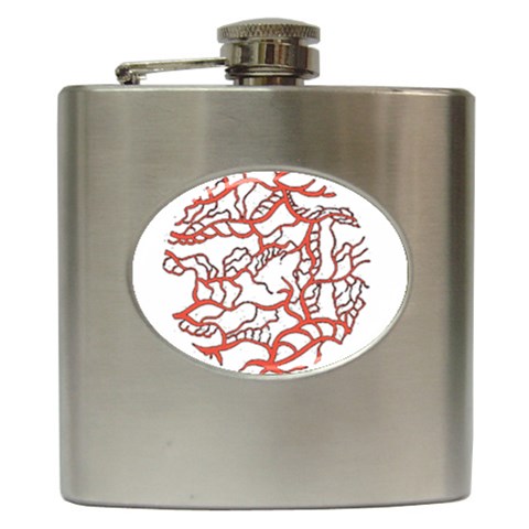 Twenty One Pilots Tear In My Heart Soysauce Remix Hip Flask (6 oz) from ArtsNow.com Front