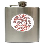 Twenty One Pilots Tear In My Heart Soysauce Remix Hip Flask (6 oz)