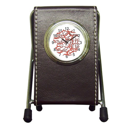 Twenty One Pilots Tear In My Heart Soysauce Remix Pen Holder Desk Clock from ArtsNow.com Front