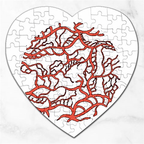 Twenty One Pilots Tear In My Heart Soysauce Remix Jigsaw Puzzle (Heart) from ArtsNow.com Front