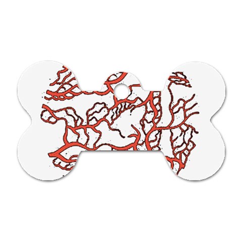 Twenty One Pilots Tear In My Heart Soysauce Remix Dog Tag Bone (One Side) from ArtsNow.com Front