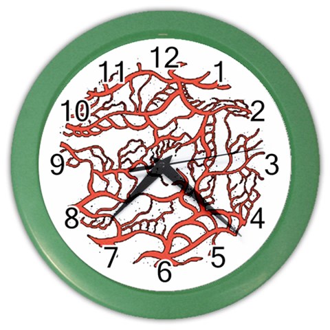 Twenty One Pilots Tear In My Heart Soysauce Remix Color Wall Clock from ArtsNow.com Front