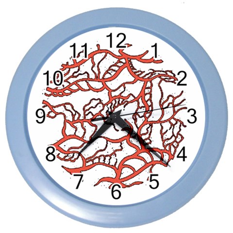 Twenty One Pilots Tear In My Heart Soysauce Remix Color Wall Clock from ArtsNow.com Front