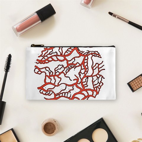 Twenty One Pilots Tear In My Heart Soysauce Remix Cosmetic Bag (Small) from ArtsNow.com Front