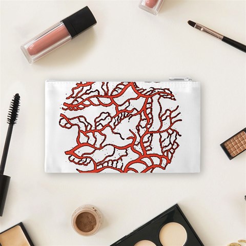 Twenty One Pilots Tear In My Heart Soysauce Remix Cosmetic Bag (Small) from ArtsNow.com Back