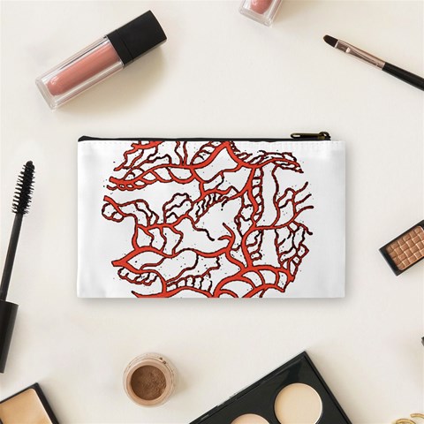 Twenty One Pilots Tear In My Heart Soysauce Remix Cosmetic Bag (Small) from ArtsNow.com Back